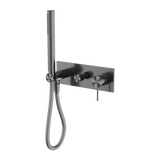 Nero NR221912EGM Mecca Shower Mixer Diverter System - Gunmetal