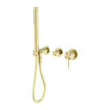 Nero NR221912fBG Mecca Shower Mixer Diverter System (Separate Back Plate) - Brushed Gold