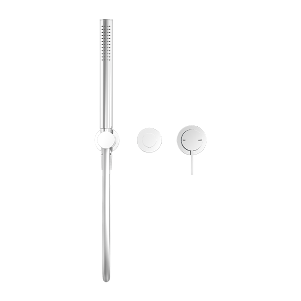 Nero NR221912FCH Mecca Shower Mixer Diverter System (Separate Back Plate) - Chrome