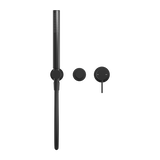 Nero NR221912FMB Mecca Shower Mixer Diverter System (Separate Back Plate) - Matte Black