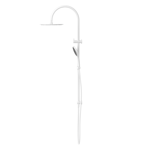Nero NR221905HMW Mecca Twin Shower with Air Shower II - Matte White