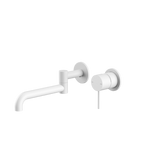 Nero NR221910RMW Mecca Wall/Basin Bath Mixer Swivel Spout - Matte White