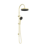 Nero Serenity Twin Shower Brushed Gold 24D073BG