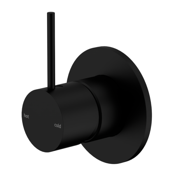 Nero Mecca Shower / Bath Wall Mixer - Matte Black