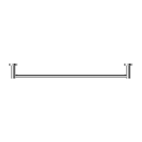 Nero Mecca Single Towel Rail - Chrome
