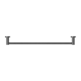 Nero Mecca Single Towel Rail - Gunmetal Grey