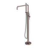 Nero ZEN SS316L Freestanding Bath Mixer - Brushed Bronze