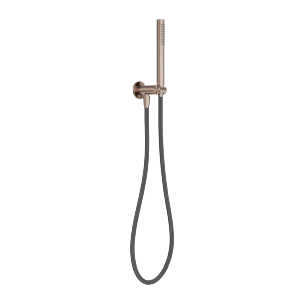 Nero ZEN SS316L Outdoor Shower on  Bracket - Brushed Bronze