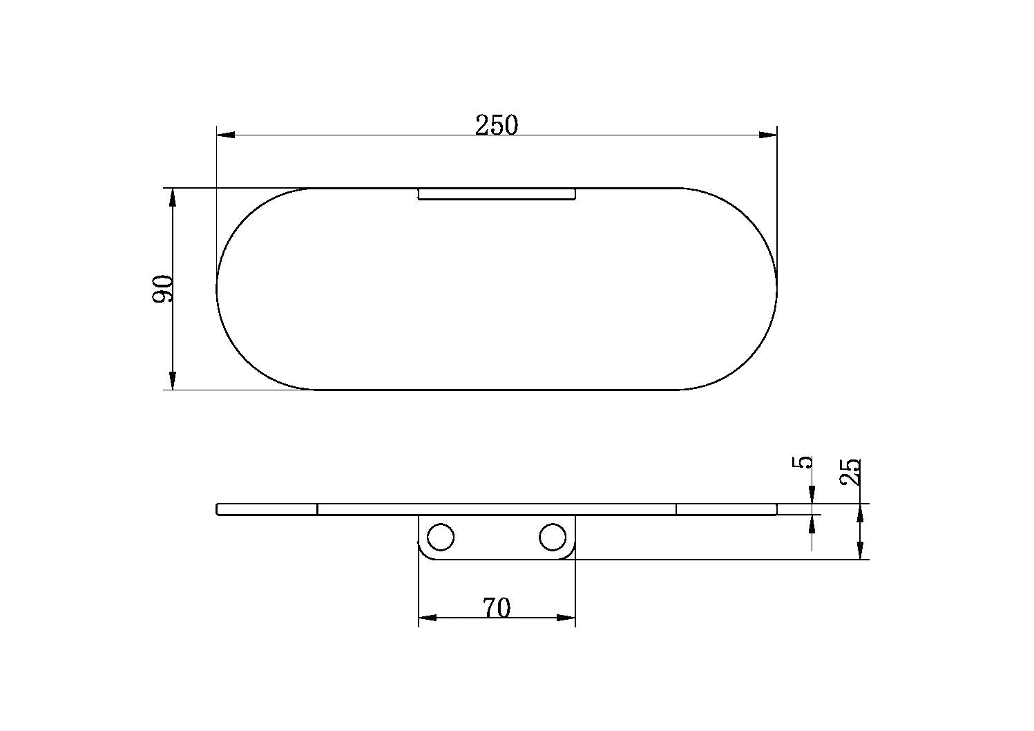 Nero NR1681BZ ZEN SS316L Soap Dish Holder - Brushed Bronze