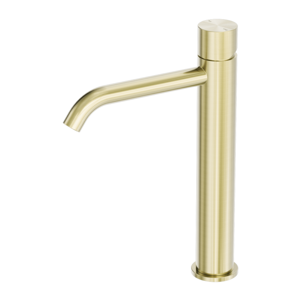 Nero ZEN SS316L Tall Basin Mixer - Brushed Gold