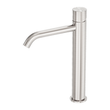 Nero ZEN SS316L Tall Basin Mixer - Brushed Nickel