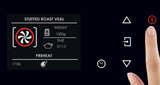 Fulgor FCS45BV 60cm Built-In Combination Steam Oven, Black Glass