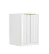 Otti Noosa 630 mm White Base Laundry Cabinet – Fluted