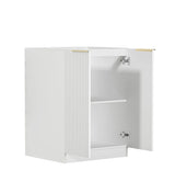 Otti Noosa 630 mm White Base Laundry Cabinet – Fluted