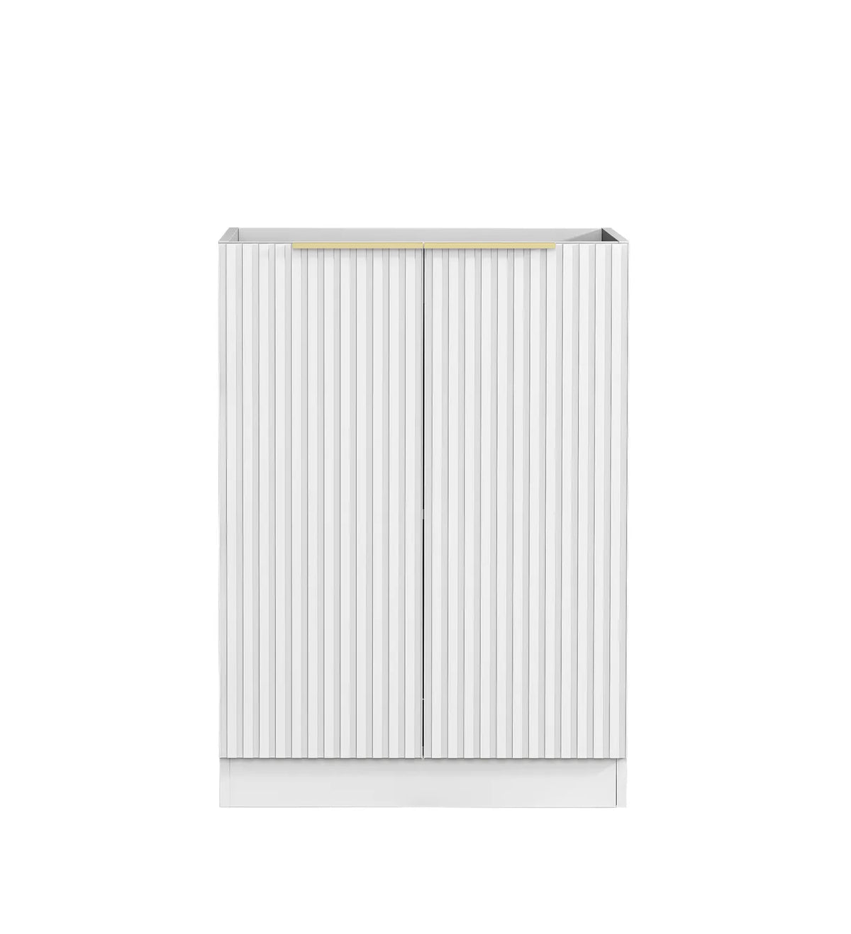 Otti Noosa 630 mm White Base Laundry Cabinet – Fluted