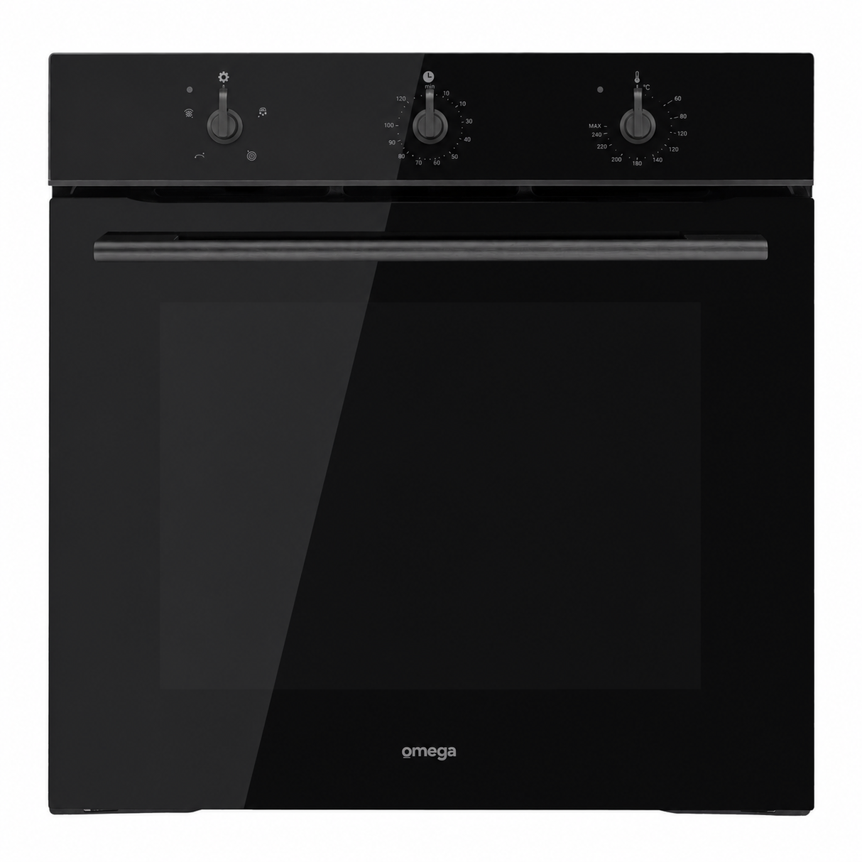 Omega OBO605MCOM-B 60cm Built-In Electric Oven - 10 amp plug