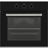 Omega OBO650X2MCOM European 60cm Black Glass Electric Oven