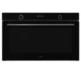 Omega OBOP9011AM 90×60cm 11 Function Pyrolytic Oven with Steam Bake & AirFry, Midnight
