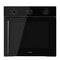 Omega OBOS605MR 60cm Black 5 Function Side-Opening Oven, Right Hinge