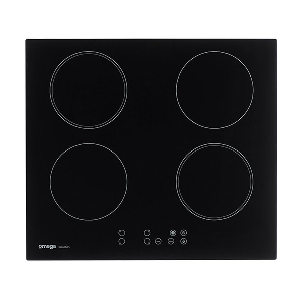 Omega OCI64PP 60cm Induction Cooktop, 10 Amp Plug Connection