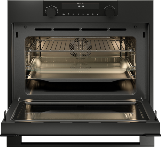 ASKO 60cm Compact Graphite Black Combi-Microwave Oven OCM8487A1 - ASKO Seconds Discount