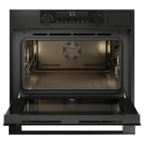 ASKO 45cm Compact Craft Combination Oven with Full Steam Graphite Black OCS8487A1 - Ex Display
