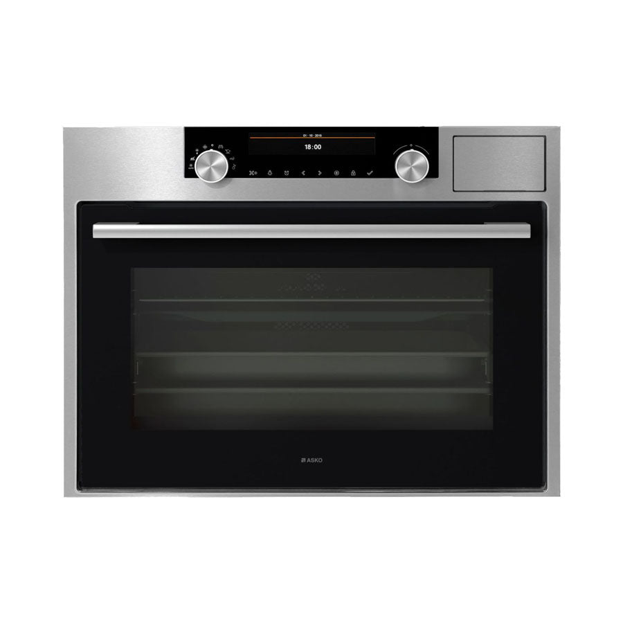 ASKO OCS8487S 45cm Compact Craft Combination Oven with Full Steam, Stainless Steel - ASKO Factory Seconds
