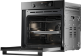 ASKO 60cm Craft Built-In Combi-Steam Oven Black Steel OCS8687B - ASKO Seconds Discount