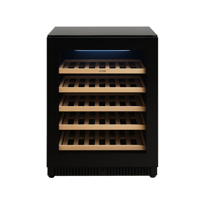 Omega OCW52SB 52 Bottle Single Zone Wine Cabinet