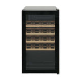 Omega OCWFS34SB 34 Bottle Freestanding Wine Cabinet