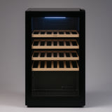Omega OCWFS34SB 34 Bottle Freestanding Wine Cabinet
