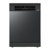 Omega ODWF6015BXCOM 60cm Dark Steel Freestanding Dishwasher