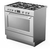 Omega OFOGC9010X 90cm Freestanding Dual Fuel Cooker