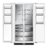 Omega OIFSBS541 541L Integrated Side by Side Refrigerator