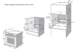 Kleenmaid OMF6040X 60cm Multifunction Oven