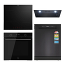 Omega OG603 60cm Kitchen Appliance Package, AirFry Oven,  Induction Cooktop