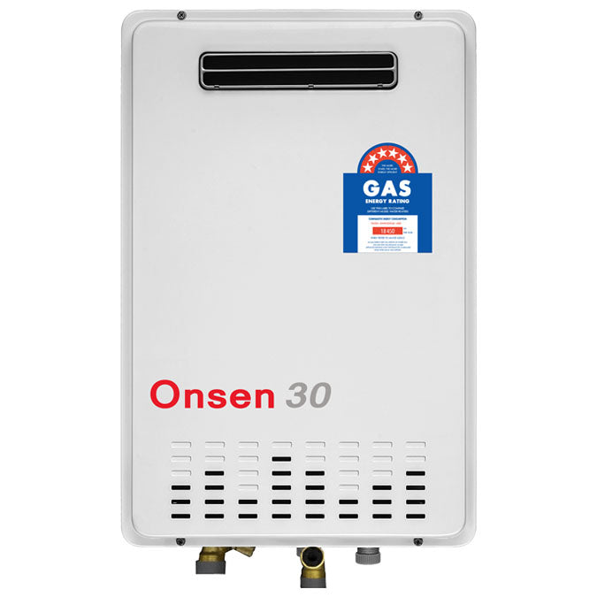 Onsen ONHW30NG50 50°C Limited 30L Hot Water System, Natural Gas