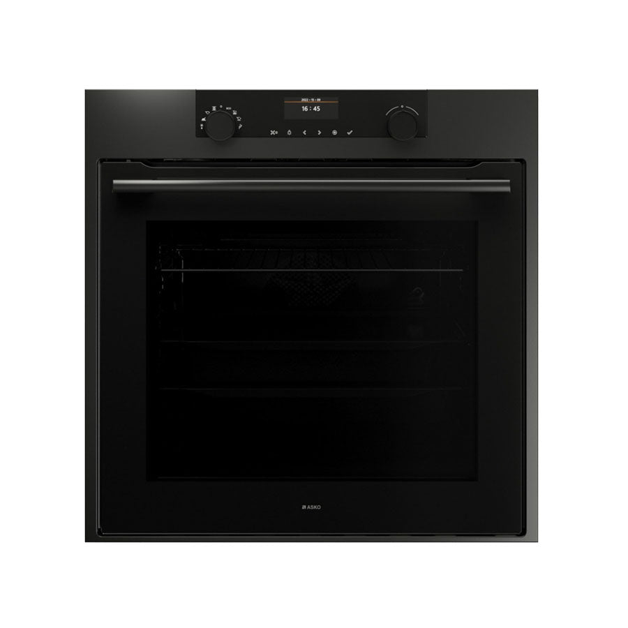 ASKO 60cm Pyrolytic Craft Built-In Oven Graphite Black OP8664A1 - Ex Display Discount