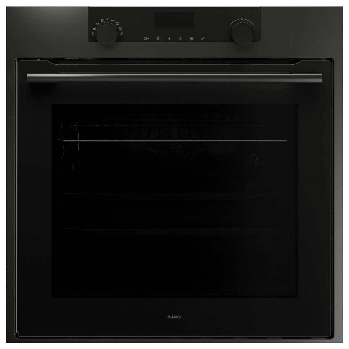 ASKO 60cm Pyrolytic Craft Built-In Oven Graphite Black OP8664A1 - Ex Display Discount