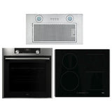 ASKO AO07 Bundle OP8664S 60cm Pyrolytic Oven, HI1621G 60cm Induction Cooktop & Undermount Rangehood - Factory Seconds