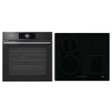 ASKO AO05 Bundle OP8678G 60cm Elements Pyrolytic Oven & HI1621G 60cm Induction Cooktop - Factory Seconds