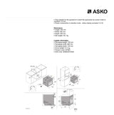 Asko Elements OP8678G 60cm Pyrolytic Multi Functional Oven - ASKO Seconds Discount