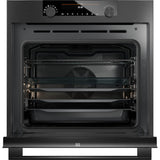 ASKO 60cm Pyrolytic Built-In Craft Oven Black Steel OP8687B - ASKO Factory Seconds