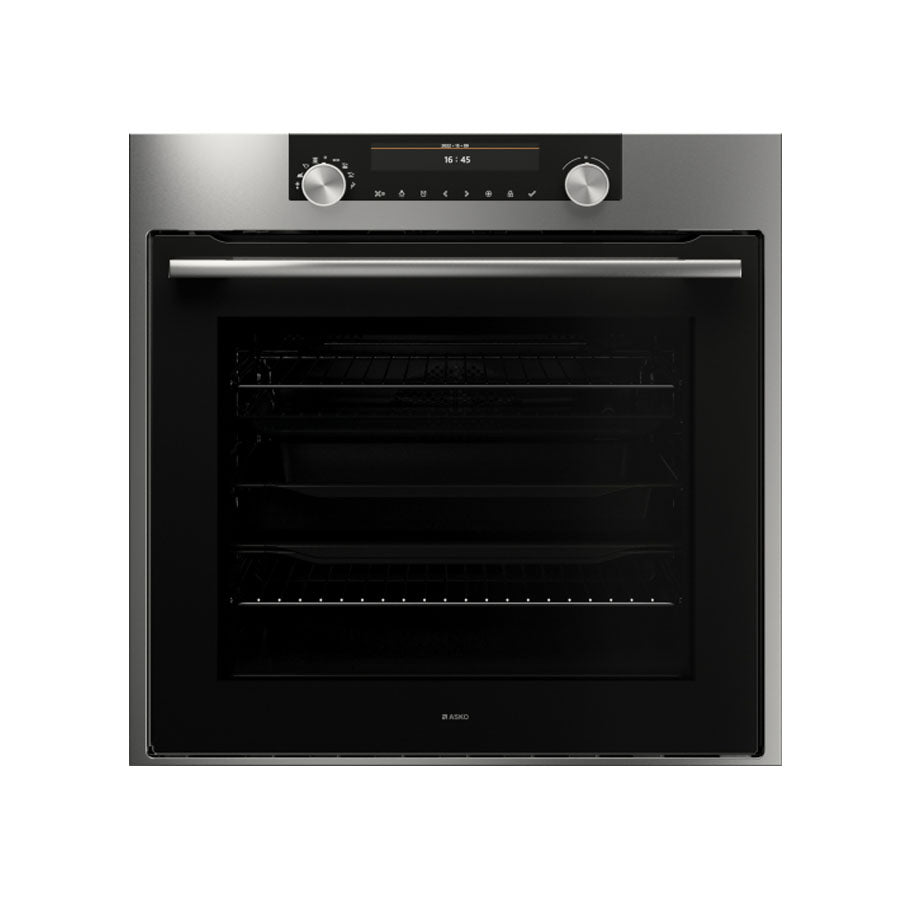 ASKO 60cm Pyrolytic Craft Built-In Oven Stainless Steel OP8687S - Ex Display