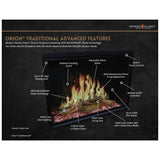 Modern Flames OR26-TRAD-INT Orion 26" Traditional Heliovision Fireplace                                          					Zip        							or pay nothing today with						ⓘ
