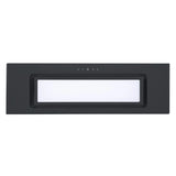 Omega ORU90GLED 90cm Black Glass Undermount Rangehood, 1000m3/hr