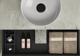 Aulic 1200mm Curva White Fluted Wall Hung Vanity CAWH46-1200-ST Vanity Units