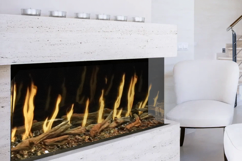 Modern Flames OR30-MULTI/AU Orion 30" Multi Heliovision Electric Fireplace