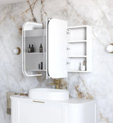 Otti LED-SSQ1275-VP LED Newport 1200mm White Shaving Cabinet