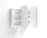 Otti LED-SSQ1275-VP LED Newport 1200mm White Shaving Cabinet